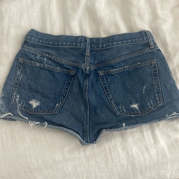 AGOLDE Parker Cut Off Shorts - Picture 2 of 4